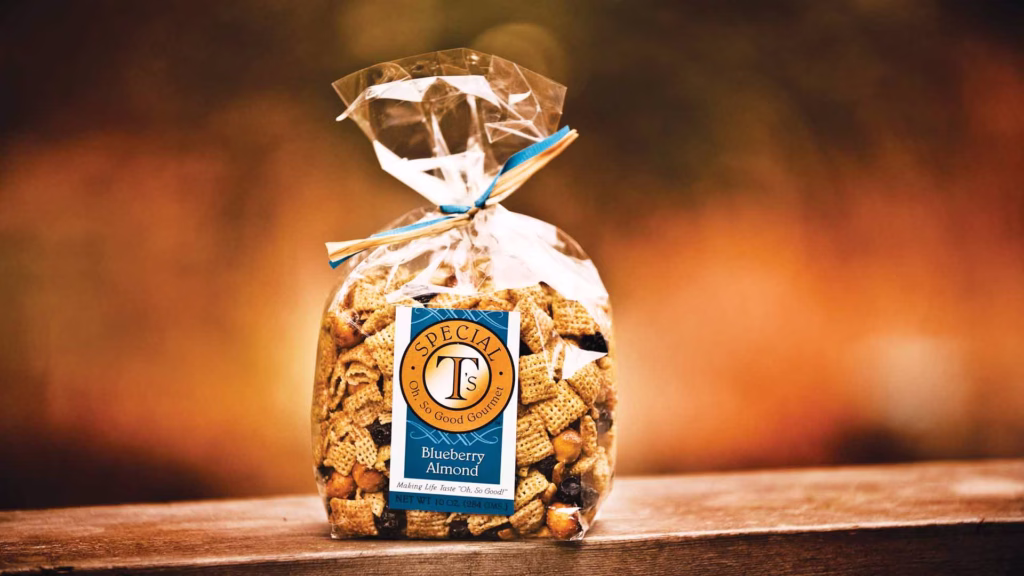 snacks in a bag