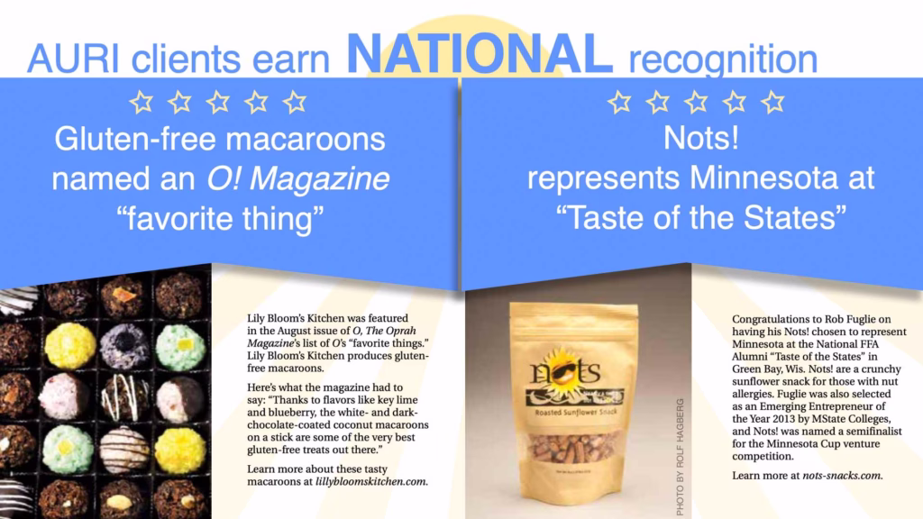 chocolate and nut product earns national attention