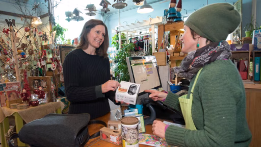 customer service at a nursery store