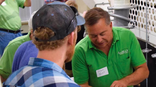 Two men interested in craft brewing