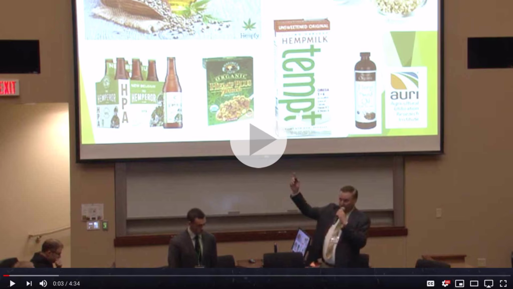 Building an Industrial Hemp Industry in Minnesota: The State of Industrial Hemp