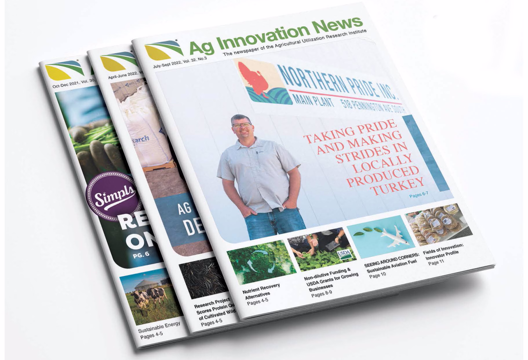 Photo of Ag Innovation News newspapers